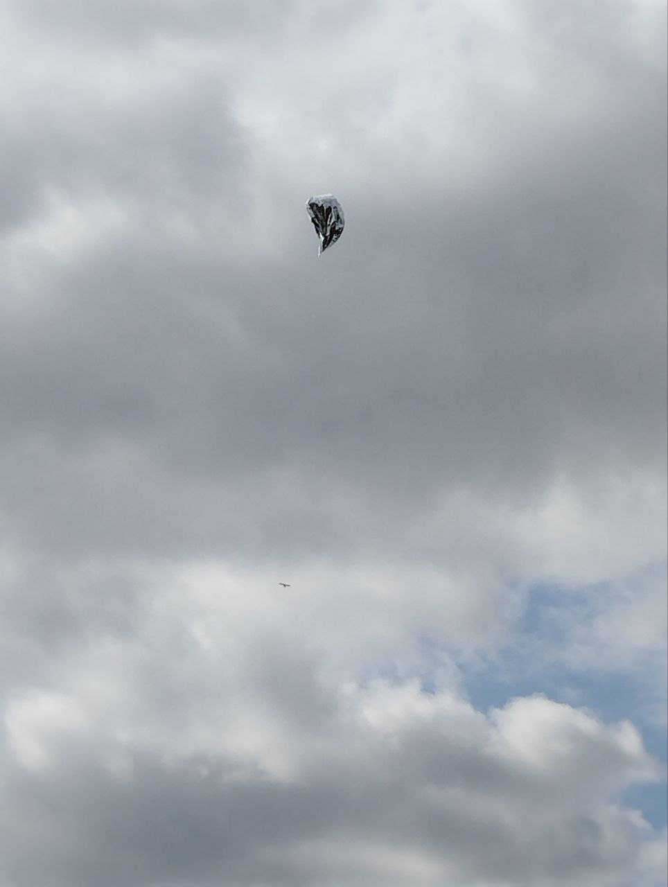 The balloon at launch